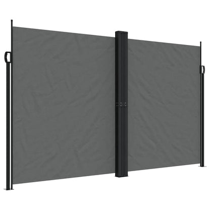 Retractable Side Awning Anthracite 200x1000 cm