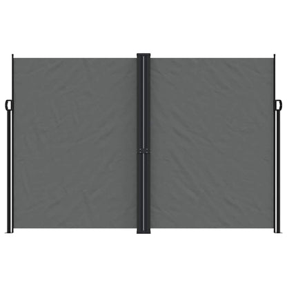 Retractable Side Awning Anthracite 220x1000 cm