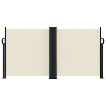 Retractable Side Awning Cream 120x1200 cm