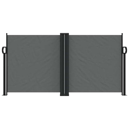 Retractable Side Awning Anthracite 120x1200 cm
