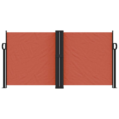 Retractable Side Awning Terracotta 120x1200 cm