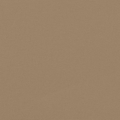 Retractable Side Awning Taupe 120x1200 cm