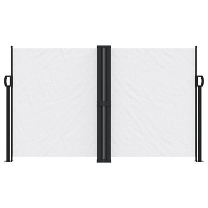 Retractable Side Awning White 140x1200 cm