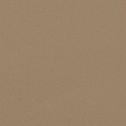 Retractable Side Awning Taupe 140x1200 cm