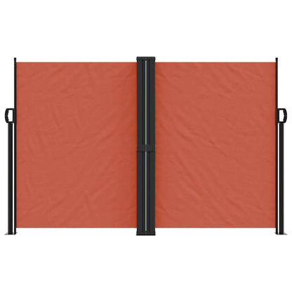 Retractable Side Awning Terracotta 160x1200 cm