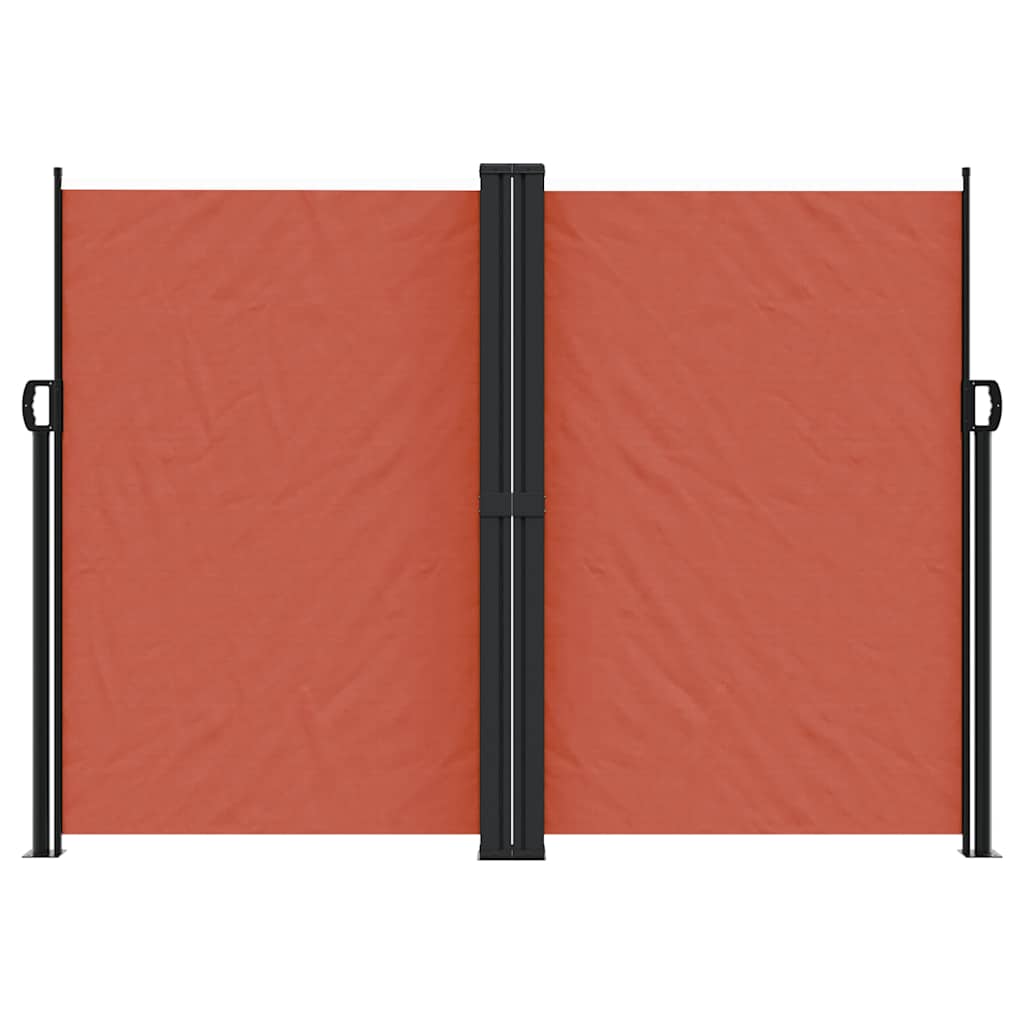Retractable Side Awning Terracotta 180x1200 cm