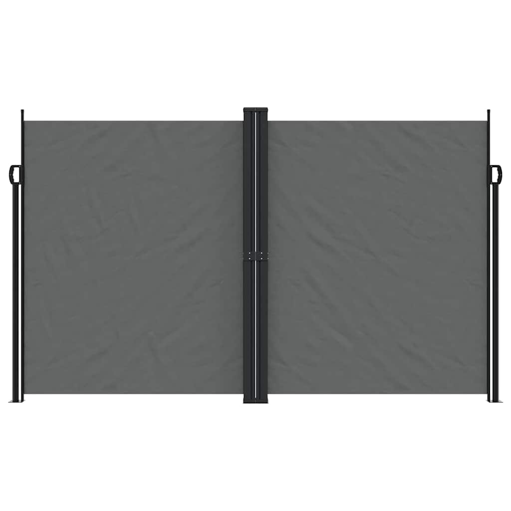 Retractable Side Awning Anthracite 200x1200 cm