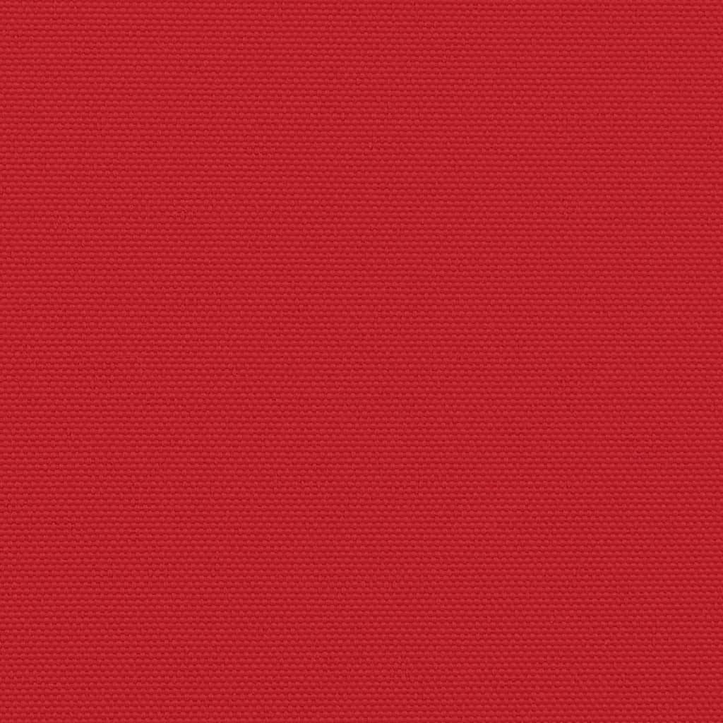 Retractable Side Awning Red 220x1200 cm