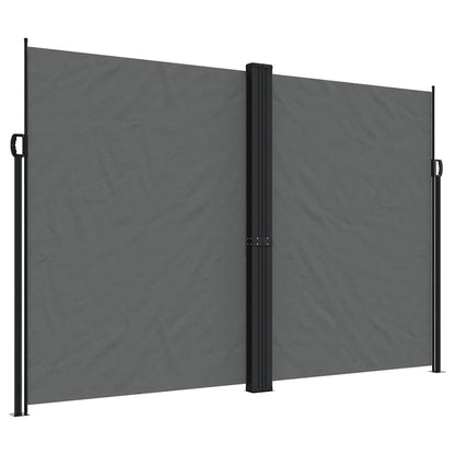 Retractable Side Awning Anthracite 220x1200 cm