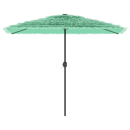 Garden Parasol with Steel Pole Green 300x200x250 cm