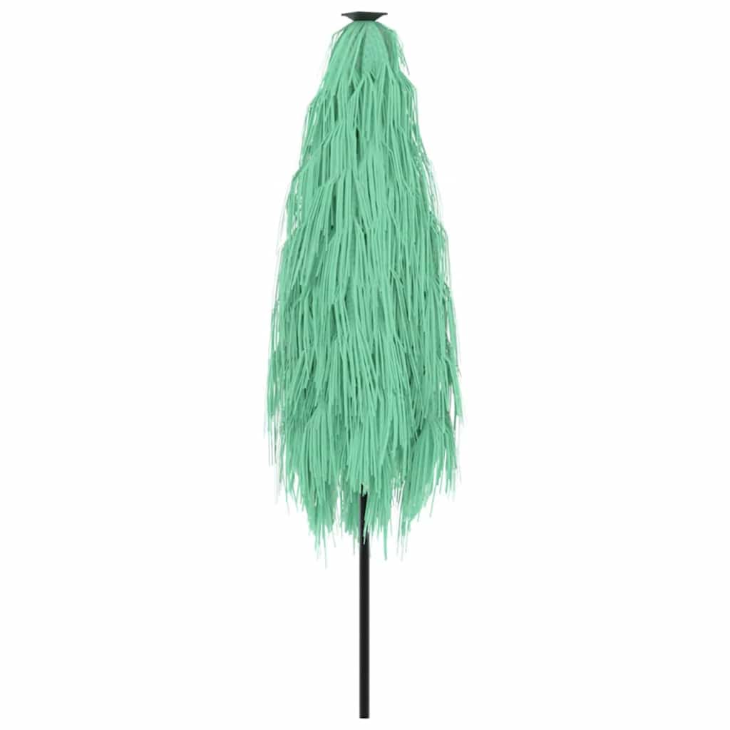 Garden Parasol with Steel Pole Green 300x200x250 cm