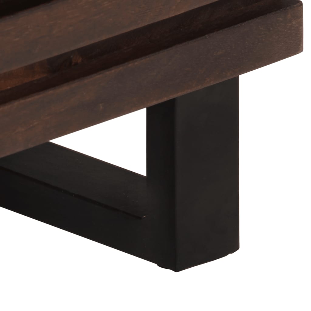Bedside Cabinets 2 pcs 40x34x46 cm Solid Wood Mango