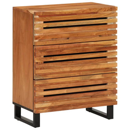 Sideboard 60x34x75 cm Solid Wood Acacia