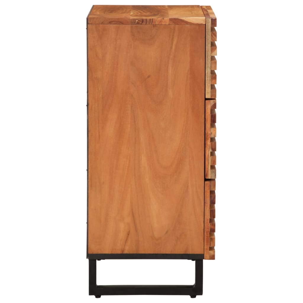 Sideboard 60x34x75 cm Solid Wood Acacia