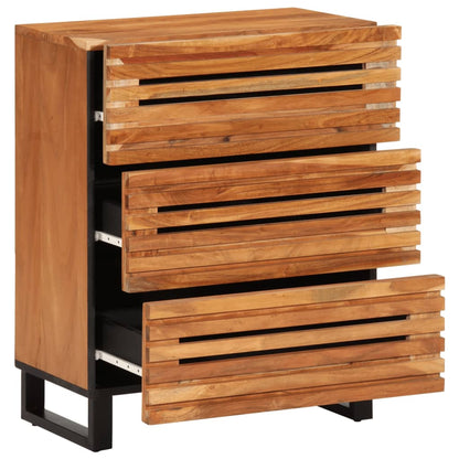 Sideboard 60x34x75 cm Solid Wood Acacia