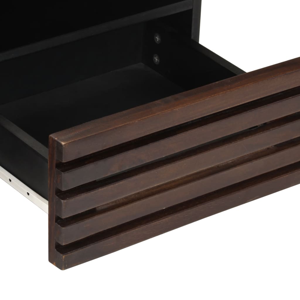 Coffee Table Brown 80x55x40 cm Solid Wood Mango