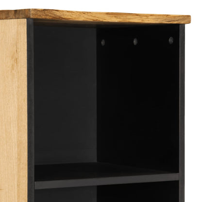 Sideboard 38x34x160 cm Solid Wood Rough Mango