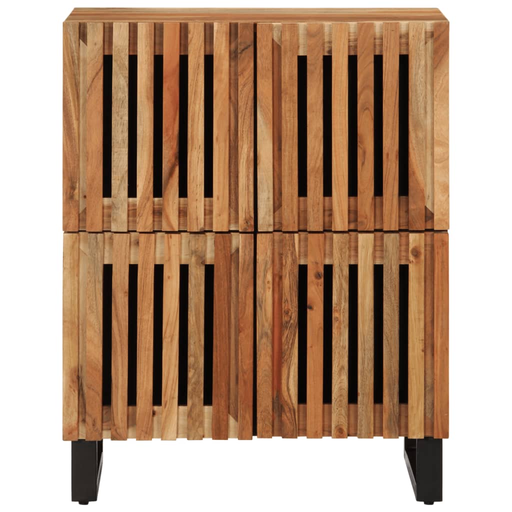Sideboard 60x34x75 cm Solid Wood Acacia