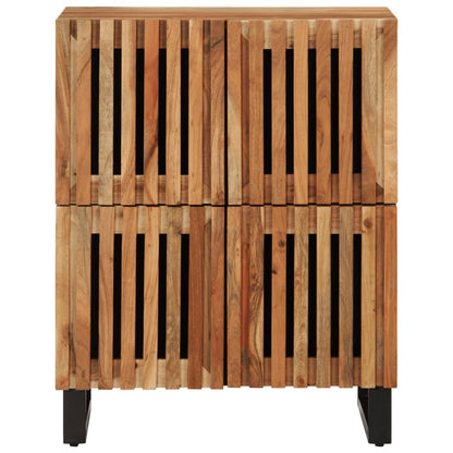 Sideboard 60x34x75 cm Solid Wood Acacia