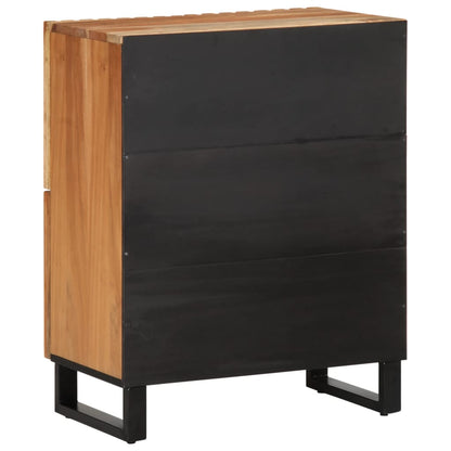 Sideboard 60x34x75 cm Solid Wood Acacia