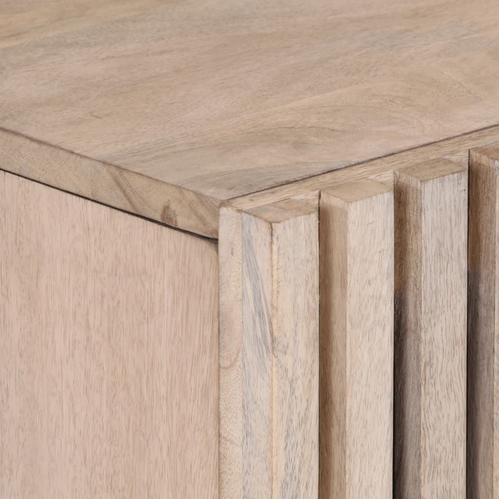 Sideboard 80x34x75 cm Solid Wood Mango