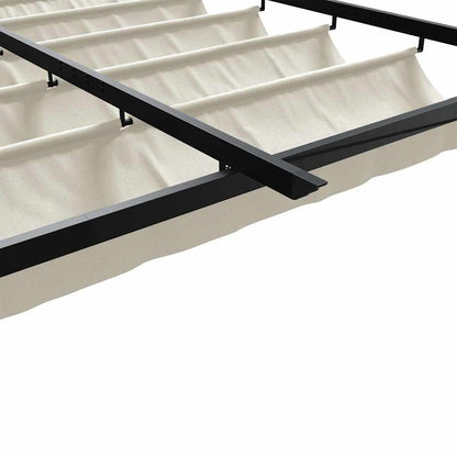 Gazebo Cream 300 x 300 x 200 cm Polyester