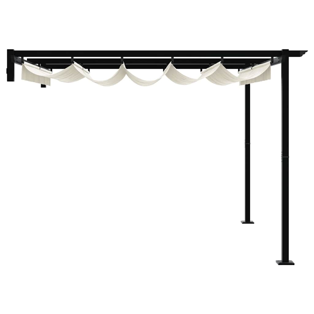 Gazebo Cream 300 x 300 x 200 cm Polyester