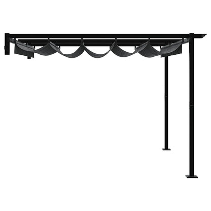 Gazebo Anthracite 300 x 300 x 200 cm Polyester