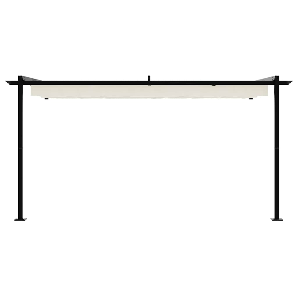 Gazebo Cream 400 x 300 x 200 cm Polyester