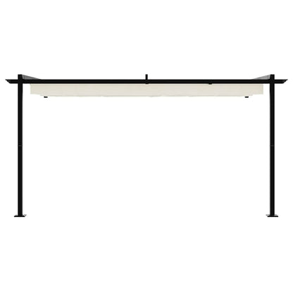 Gazebo Cream 400 x 300 x 200 cm Polyester