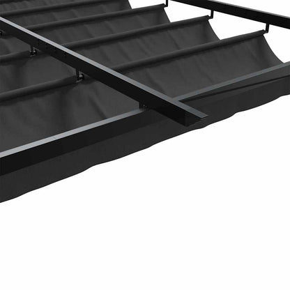 Gazebo 400 x 300 x 200 cm Anthracite Polyester