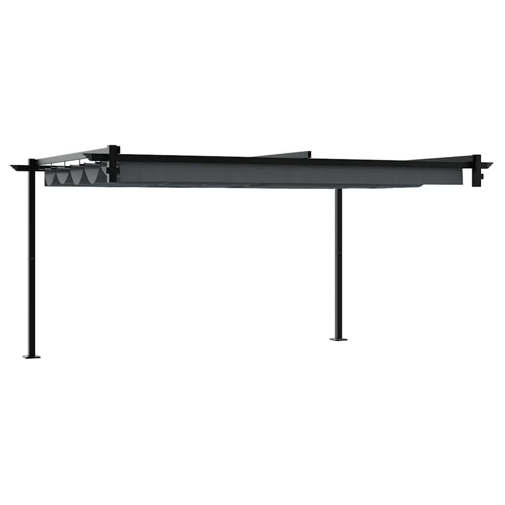 Gazebo 400 x 300 x 200 cm Anthracite Polyester