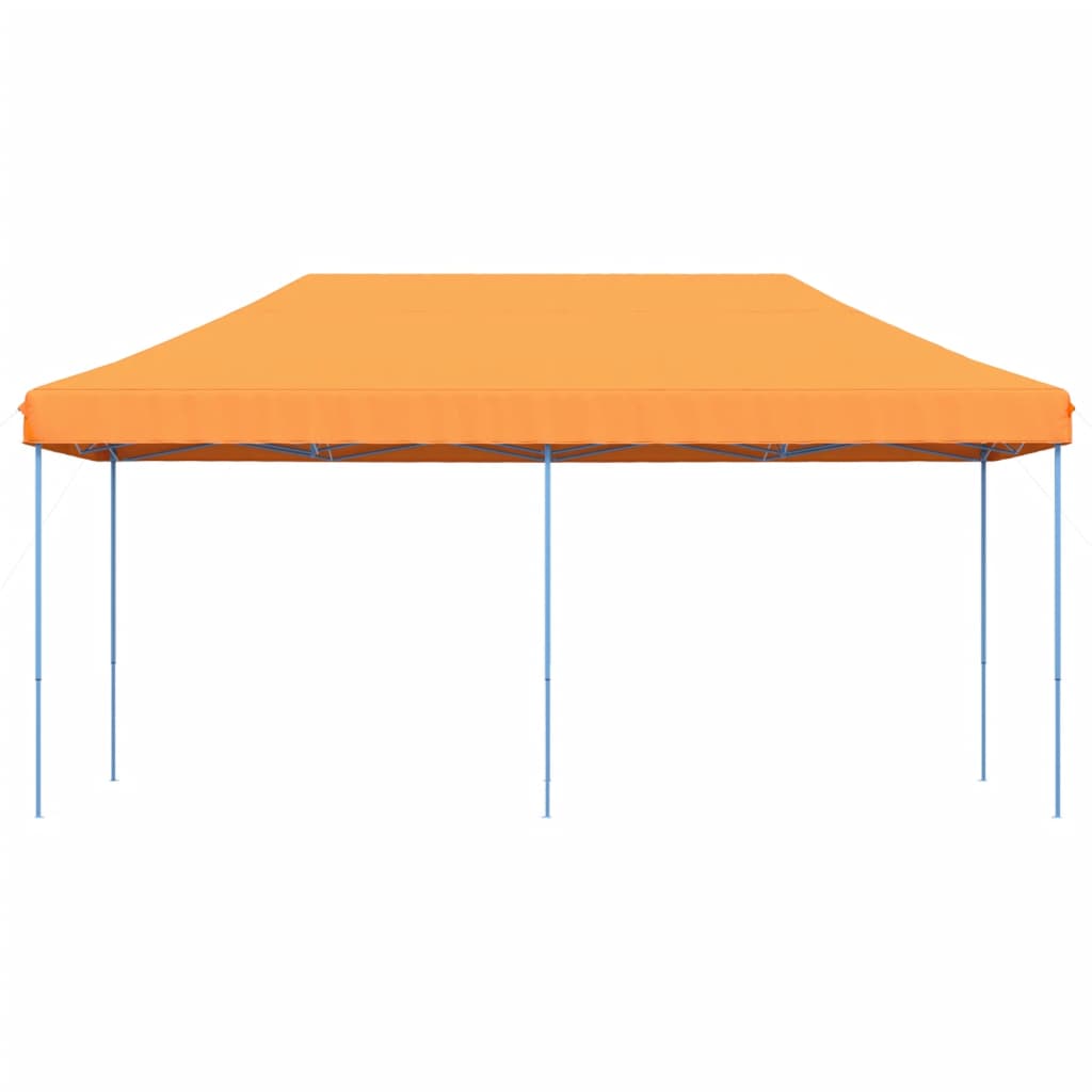Foldable Party Tent Pop-Up Orange 580x292x315 cm