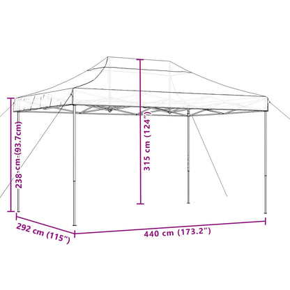 Party Tent | Foldable | Party Tent | Rectangular | Modern | Portable