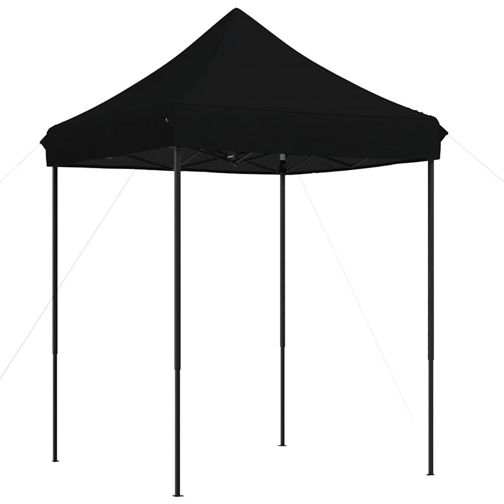 Party Tent | Black | Oxford fabric with PVC coating, Powder-coated steel