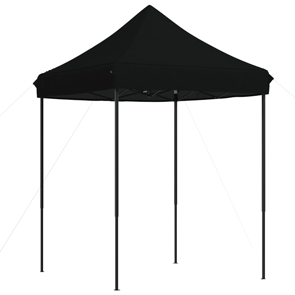Party Tent | Black | Oxford fabric with PVC coating, Powder-coated steel