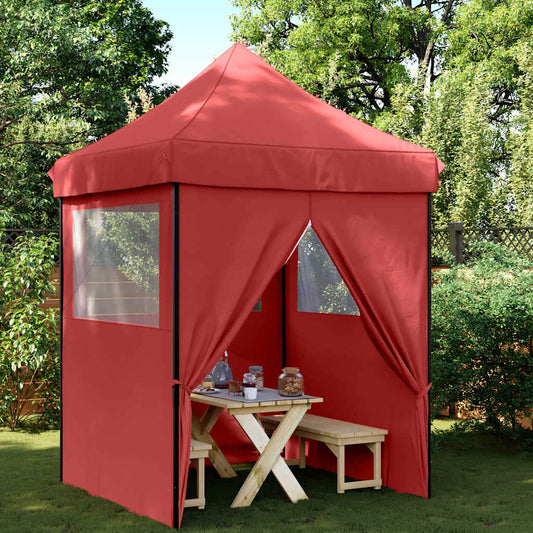 Party Tent Burgundy Oxford Fabric