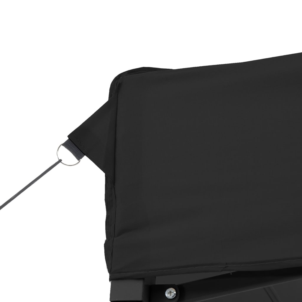 Party Tent | Black | Oxford fabric, Powder-coated steel