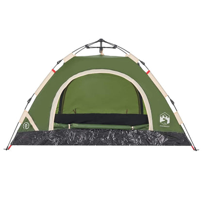 Camping Tent 2-Person Green Quick Release