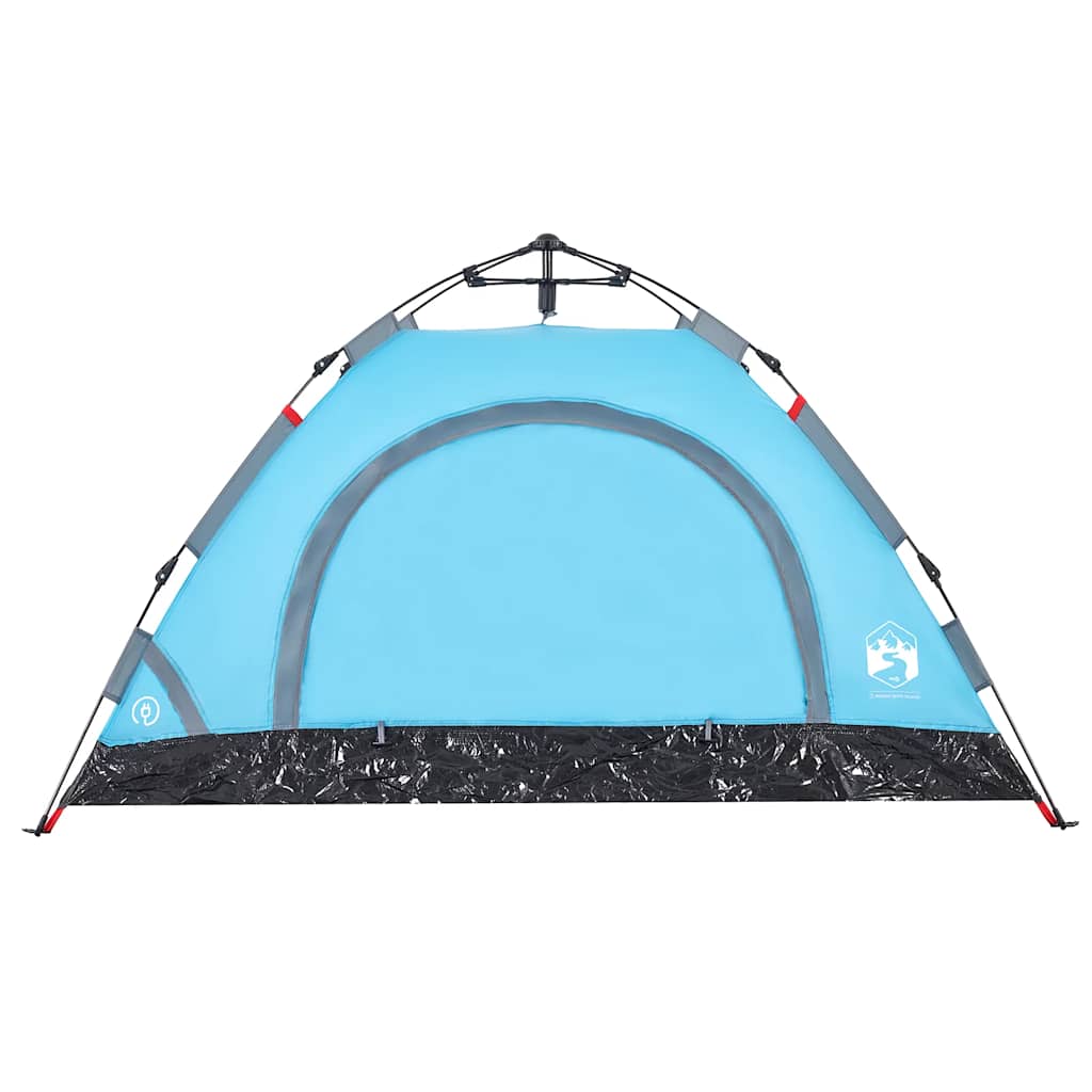 Camping Tent 2-Person Blue Quick Release