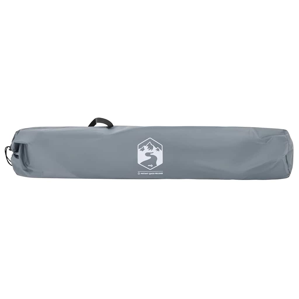 Camping Tent 5-Person Grey and Orange Quick Release