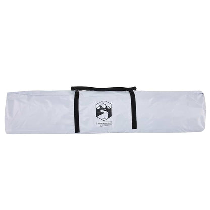 Camping Tent Dome 5-Person White Blackout Fabric Quick Release