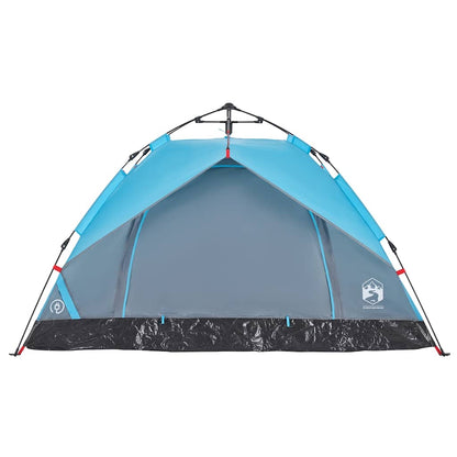 Camping Tent Dome 2-Person Blue Quick Release