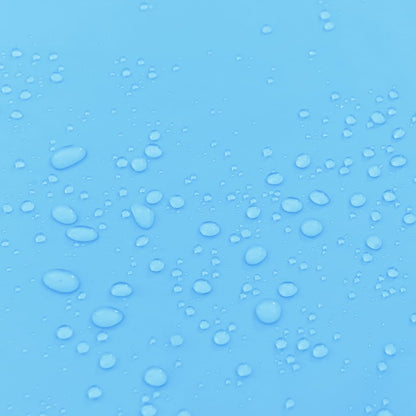 Rain Poncho with Hood 2-in-1 Design Blue 223x145 cm