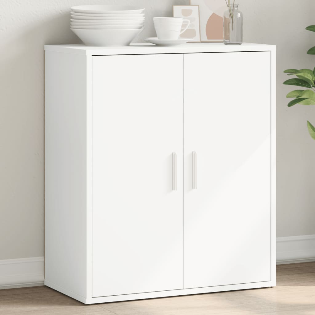 Sideboard White 60x31x70 cm Engineered Wood