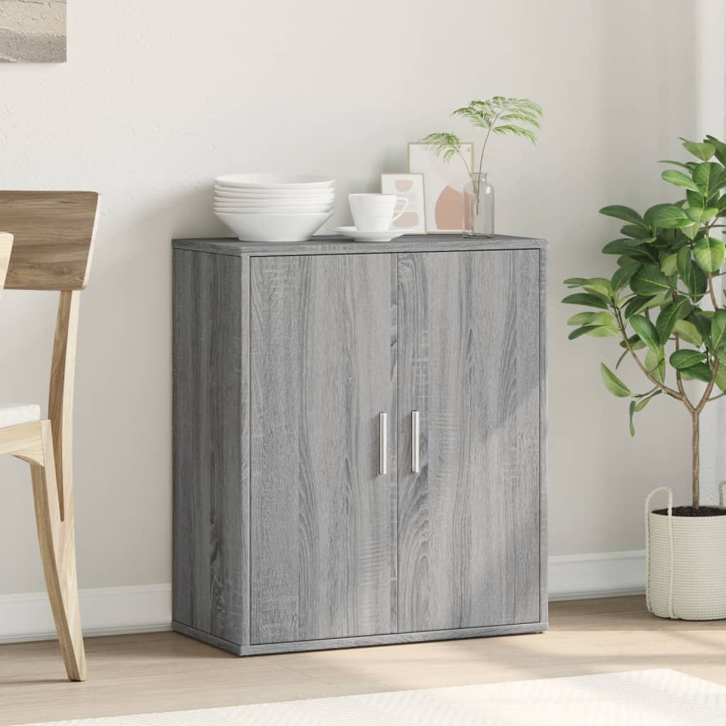 Sideboard Grey Sonoma 60x31x70 cm Engineered Wood