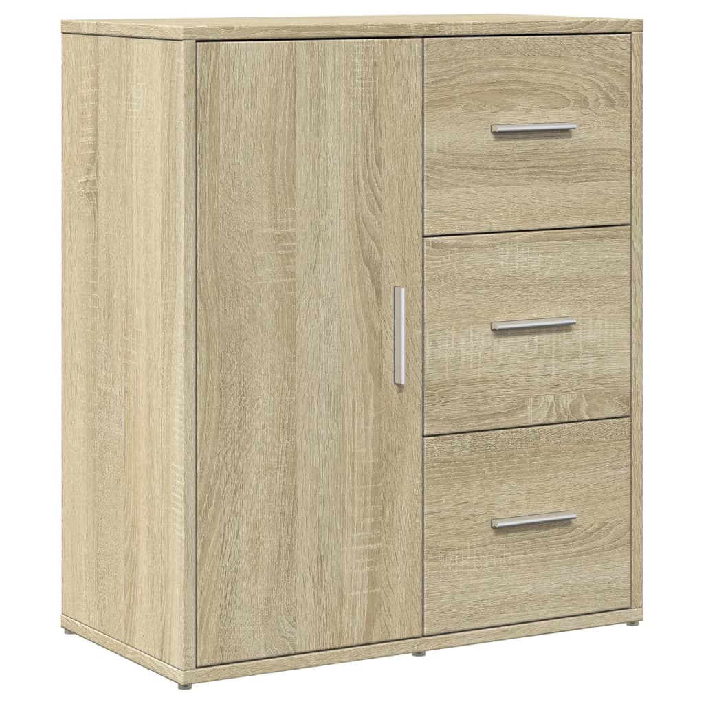 Sideboard Sonoma Oak 60x31x70 cm Engineered Wood