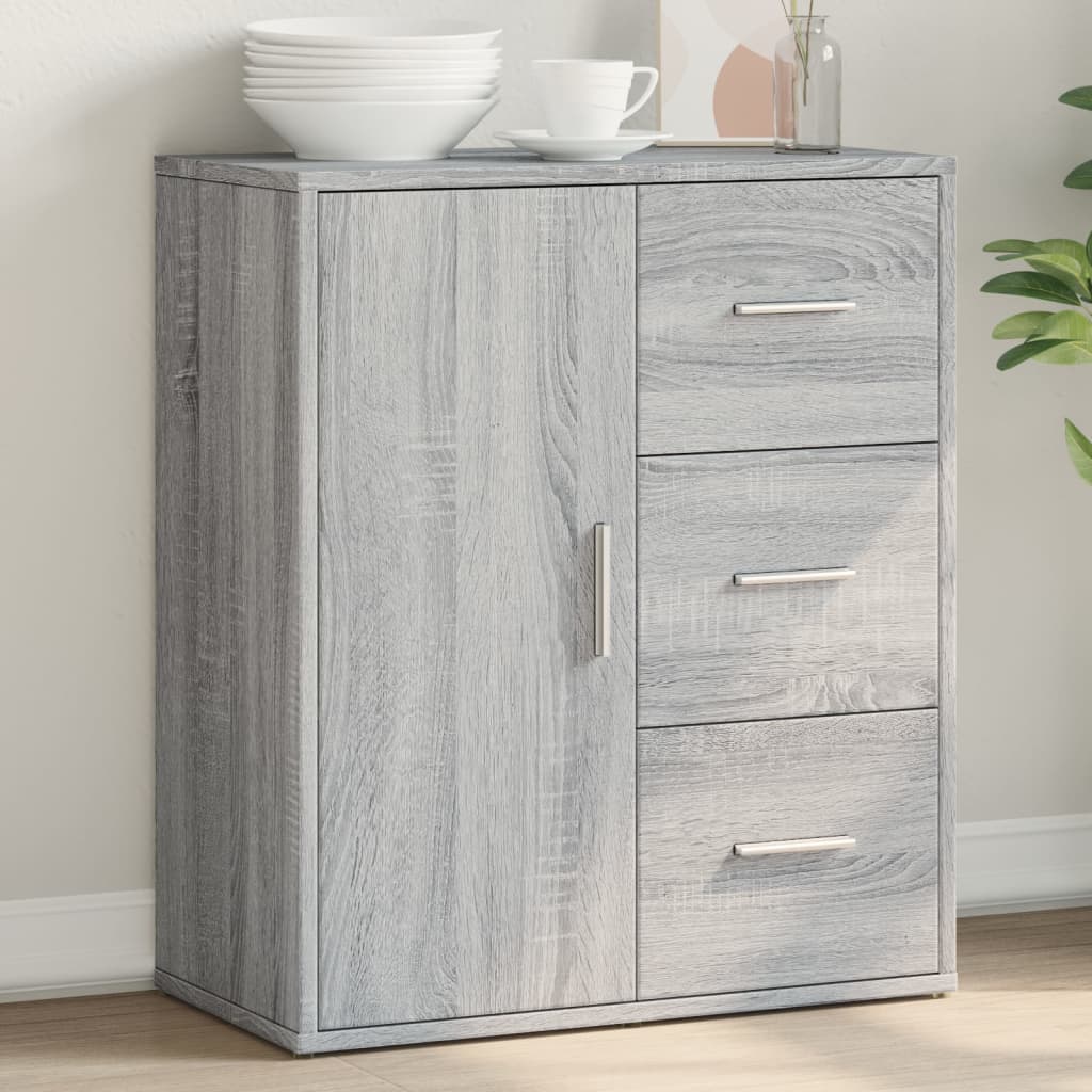 Sideboard Grey Sonoma 60x31x70 cm Engineered Wood