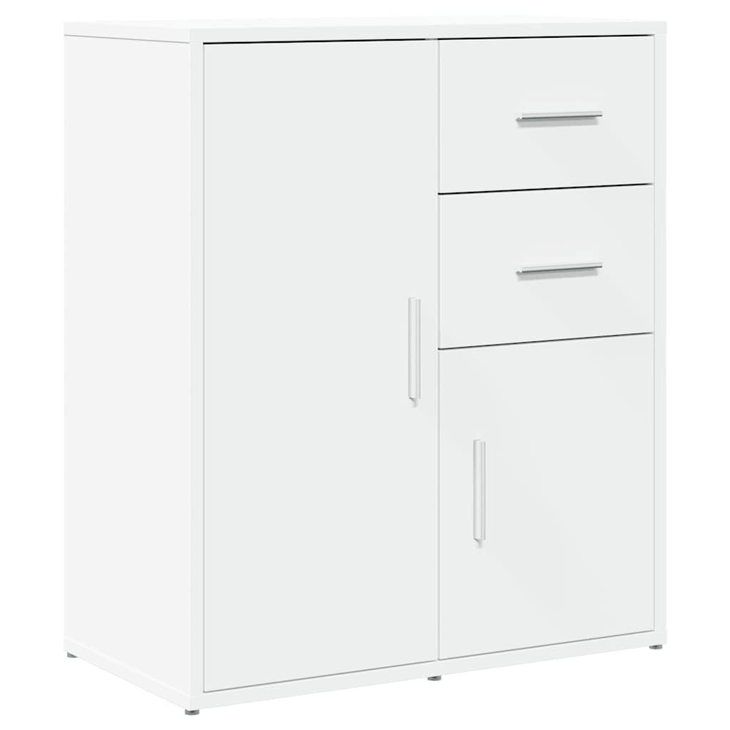 Sideboard White 60x31x70 cm Engineered Wood