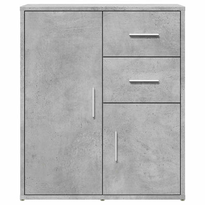 Sideboard Concrete Grey 60x31x70 cm Engineered Wood